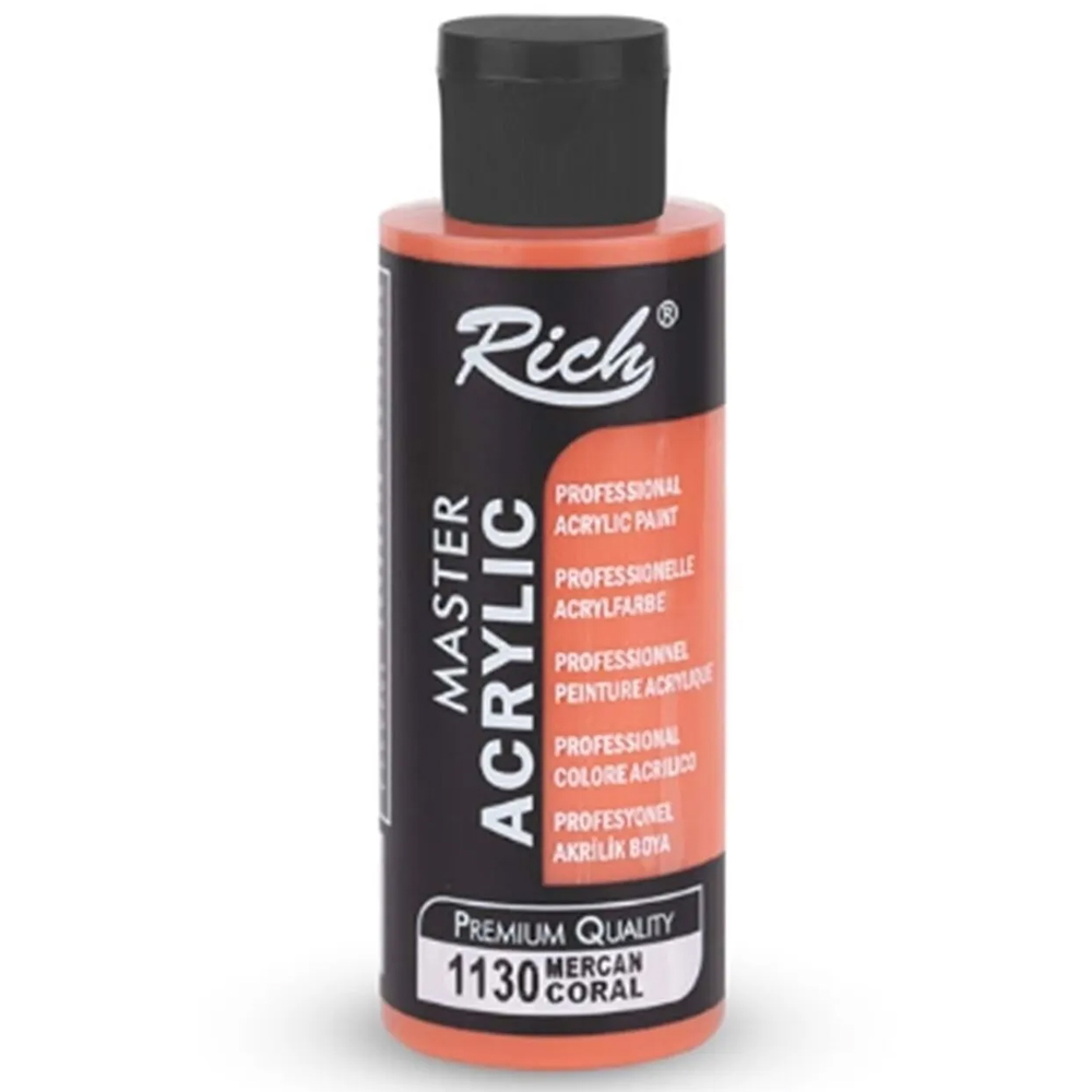 Rich Akrilik Boya Master 120 CC Mercan 120-1130