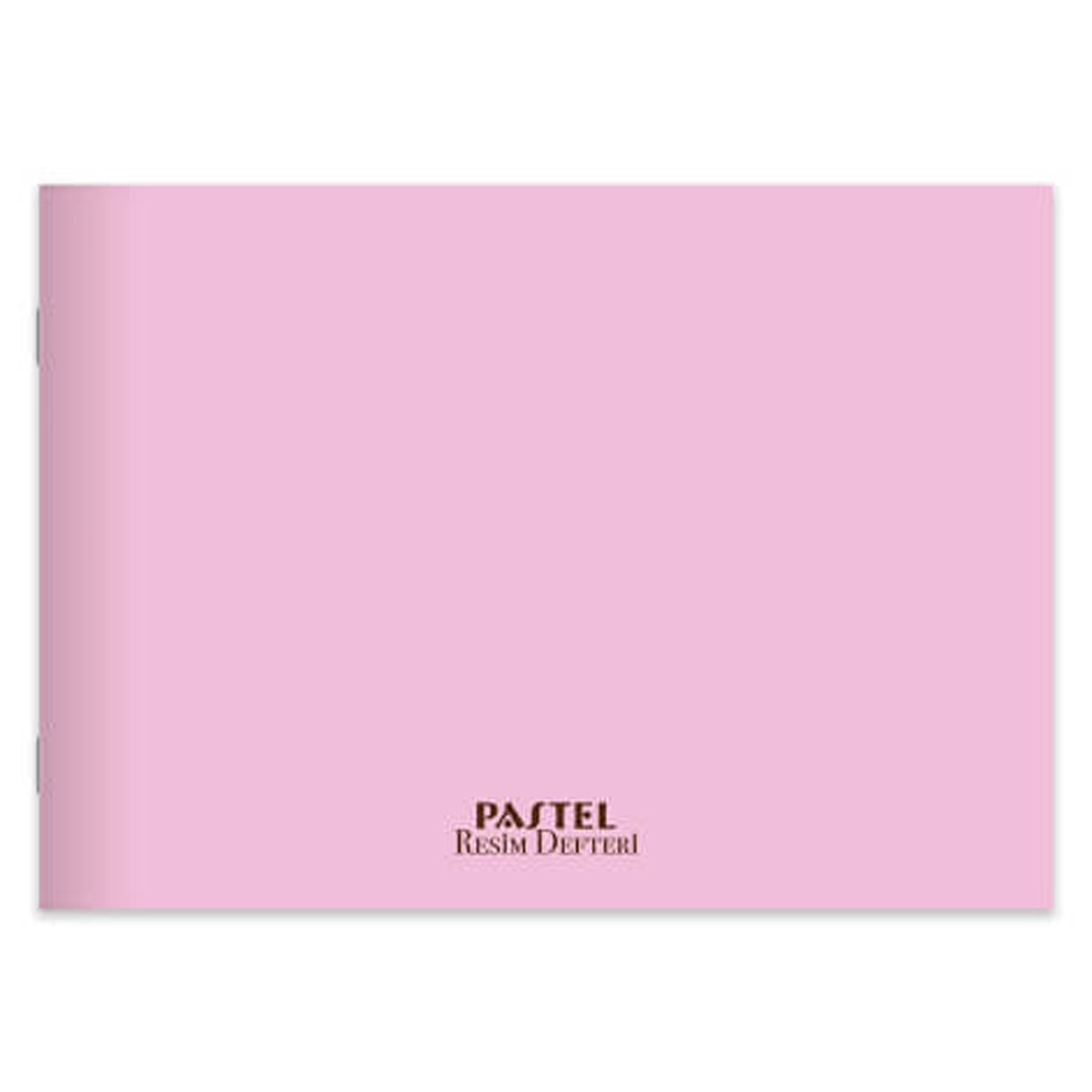 Keskin Color Resim Defteri Plastik Kapak Tel Dik.Pastel  25x35 24 Yp.