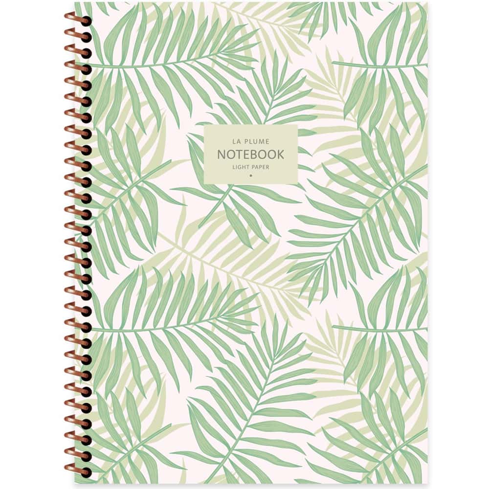 Keskin Color Defter Karton Kapak Spiralli la Plume Lea 16,5x22,5 80 YP Düz.