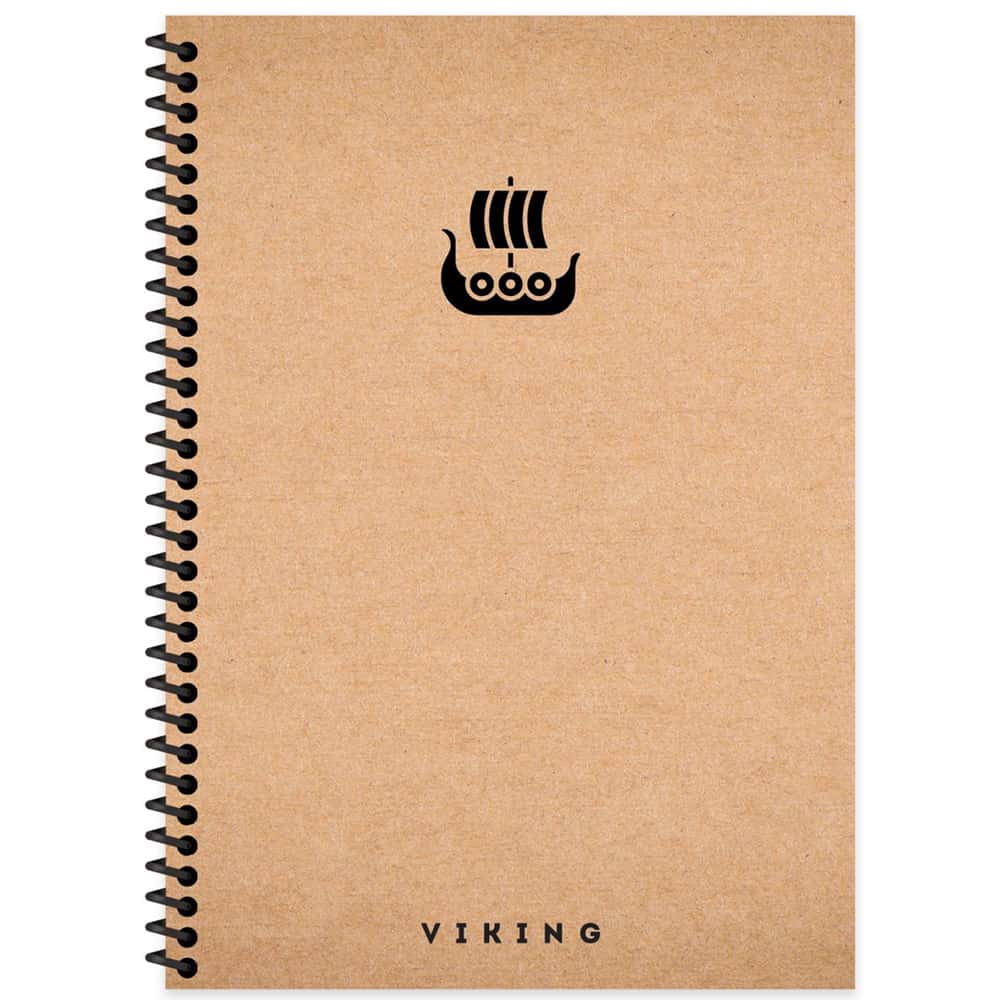 Keskin Color Spiralli Sert Kapak La Plume Viking 17x24 100 YP Kareli