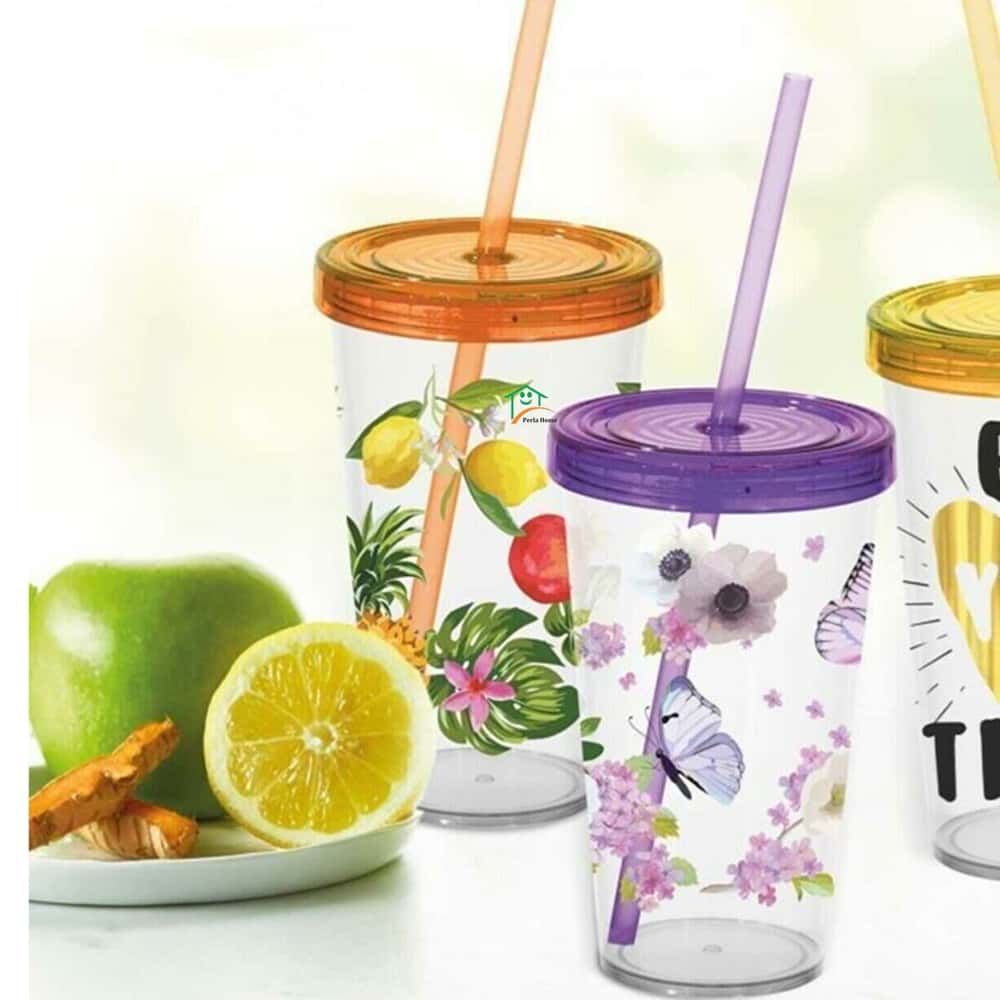 Herevin Desenli Pipetli Bardak-Tropical 660 CC 161748-006