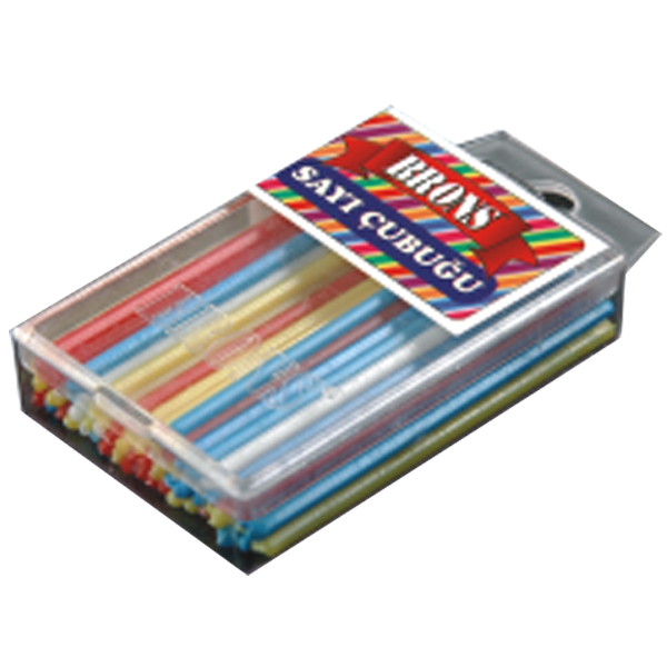 Brons Sayma Çubukları Plastik Kutu BR-222