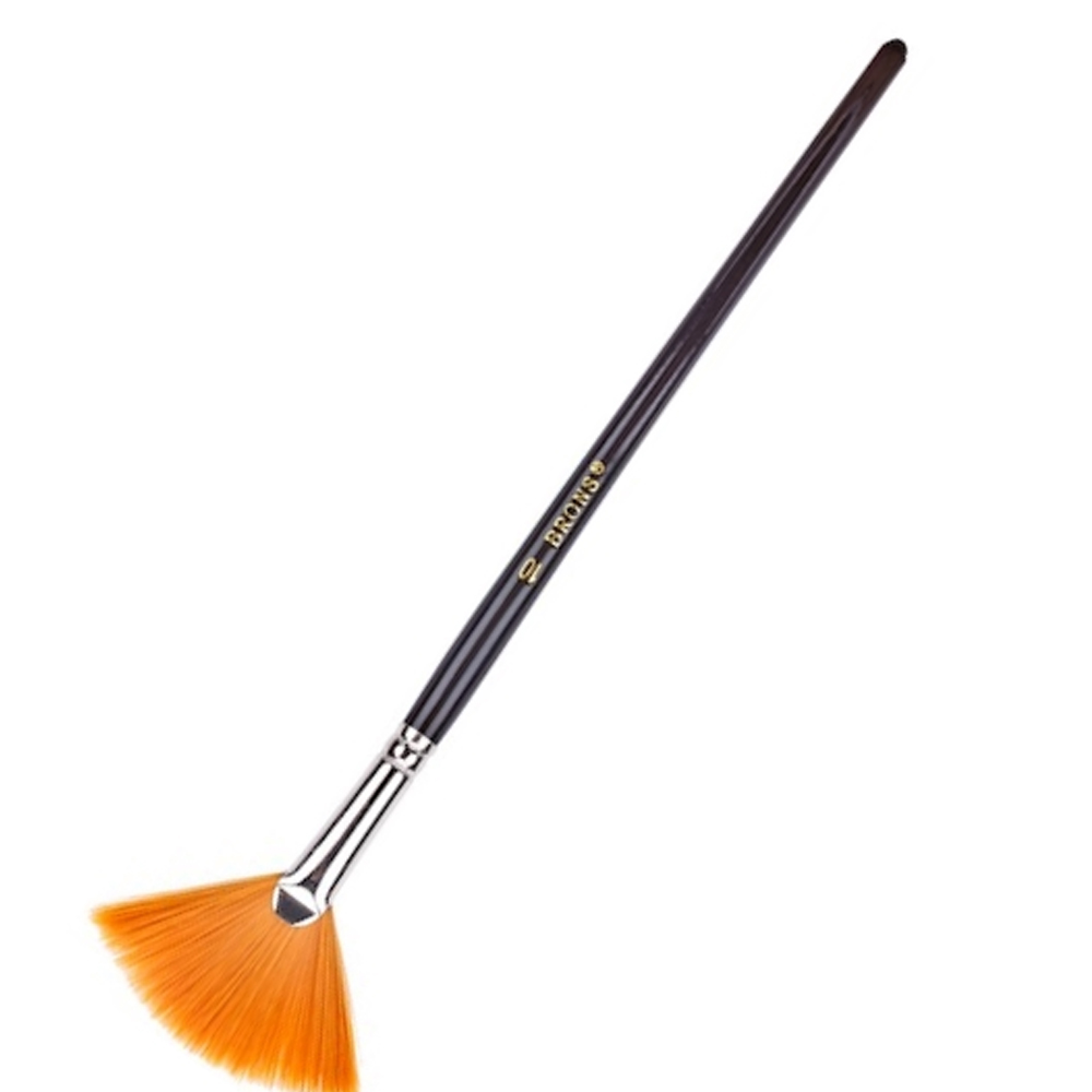 Brons Yağlı Boya Yelpaze Fırça No:10 145Y BR-607