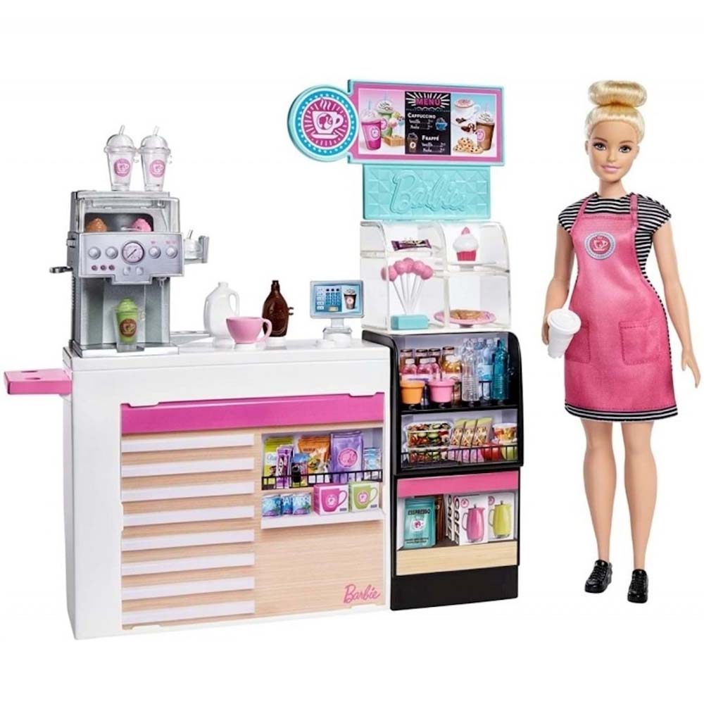 Barbie Nin Kahve Dükkanı Oyun Seti GMW03