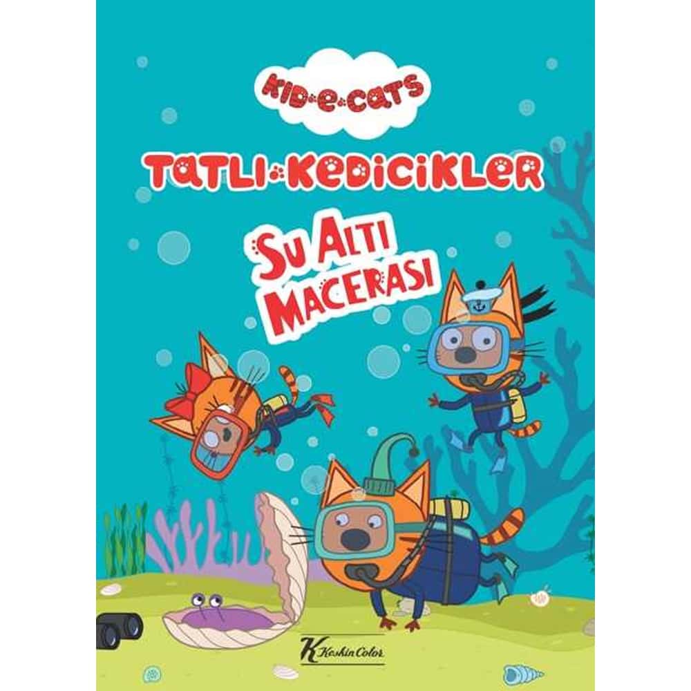 Tatlı Kedicikler Hikaye Kitabı Su Altı Macerası 20x28 6 YP
