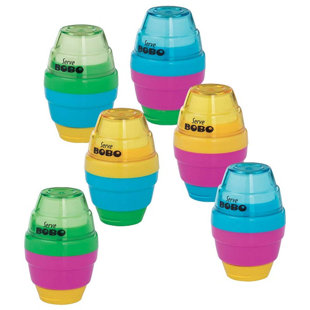 Serve Bobo Silgili Kalemtraş Karışık Renk Tekli