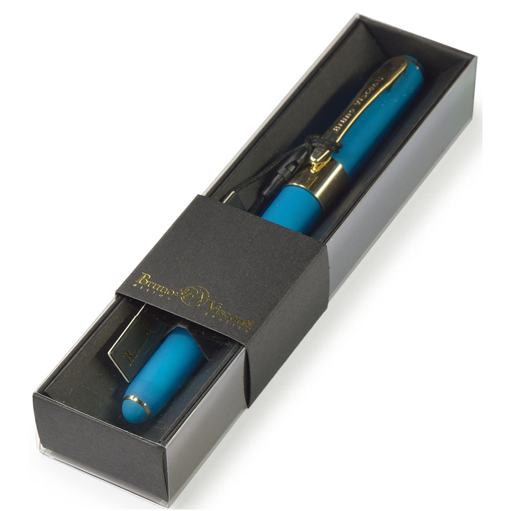 Bruno Visconti Tükenmez Kalem Monaco 0.5 MM Turkuaz Gövde 20-0125/235