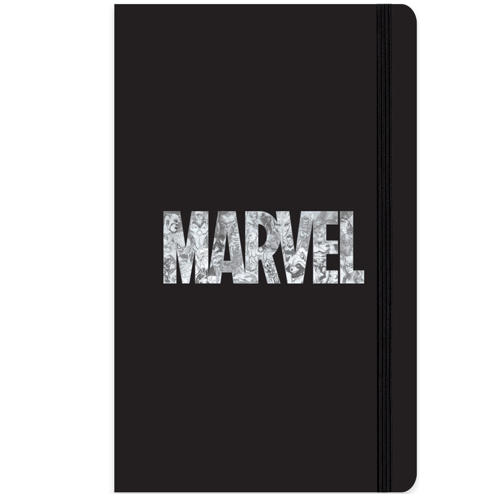 Marvel ciltli Lastikli Defter 13x21 80 YP Çiz.