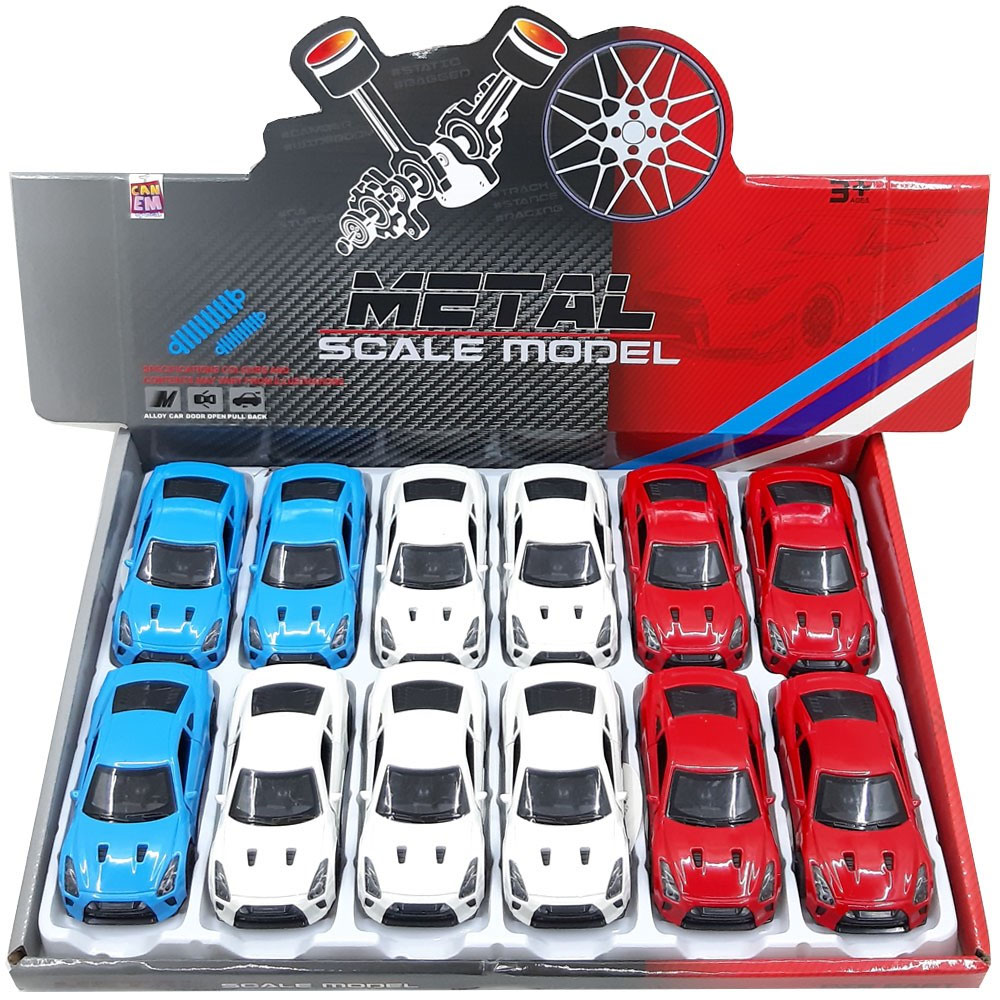 Canem Oyuncak Çekbırak Metal Araba 4311E