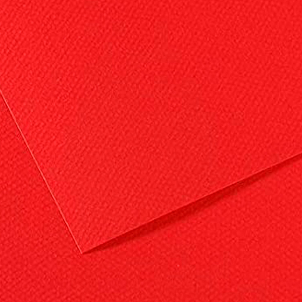 Canson Fon Kartonu (Dokulu) Mı-Teıntes Sh Canmt 50x65 160 GR Red 505