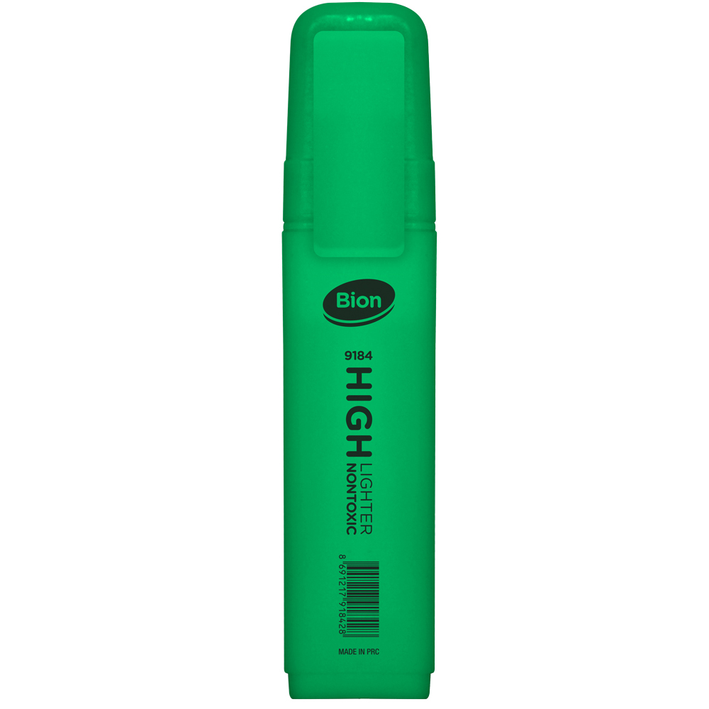 Bion Fosforlu Kalem Neon Yeşil 9184