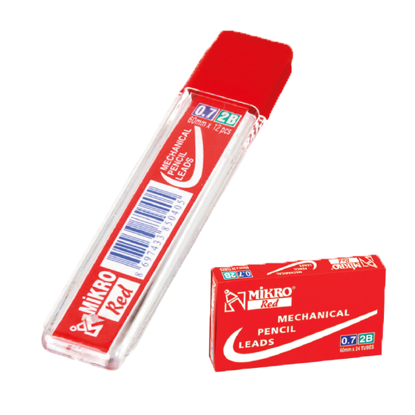 Mikro Min 2B 60 MM 0.7 MM Kırmızı M-610