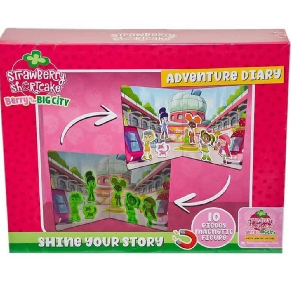 Çilek Kız Manyetik Fosforlu Hikaye Oluşturma CK7864