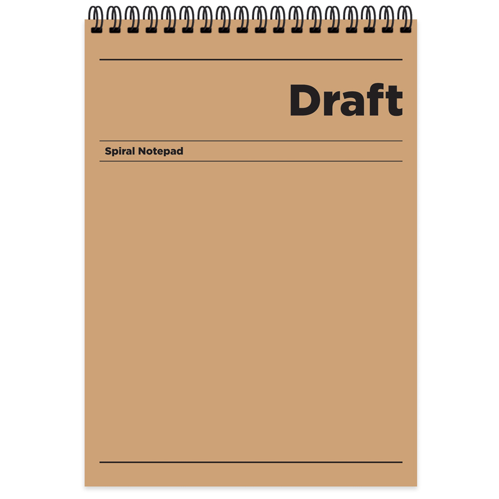 Keskin Color Bloknot Kağıt Karton Kapak Draft A4 80 YP Kar.140532-99