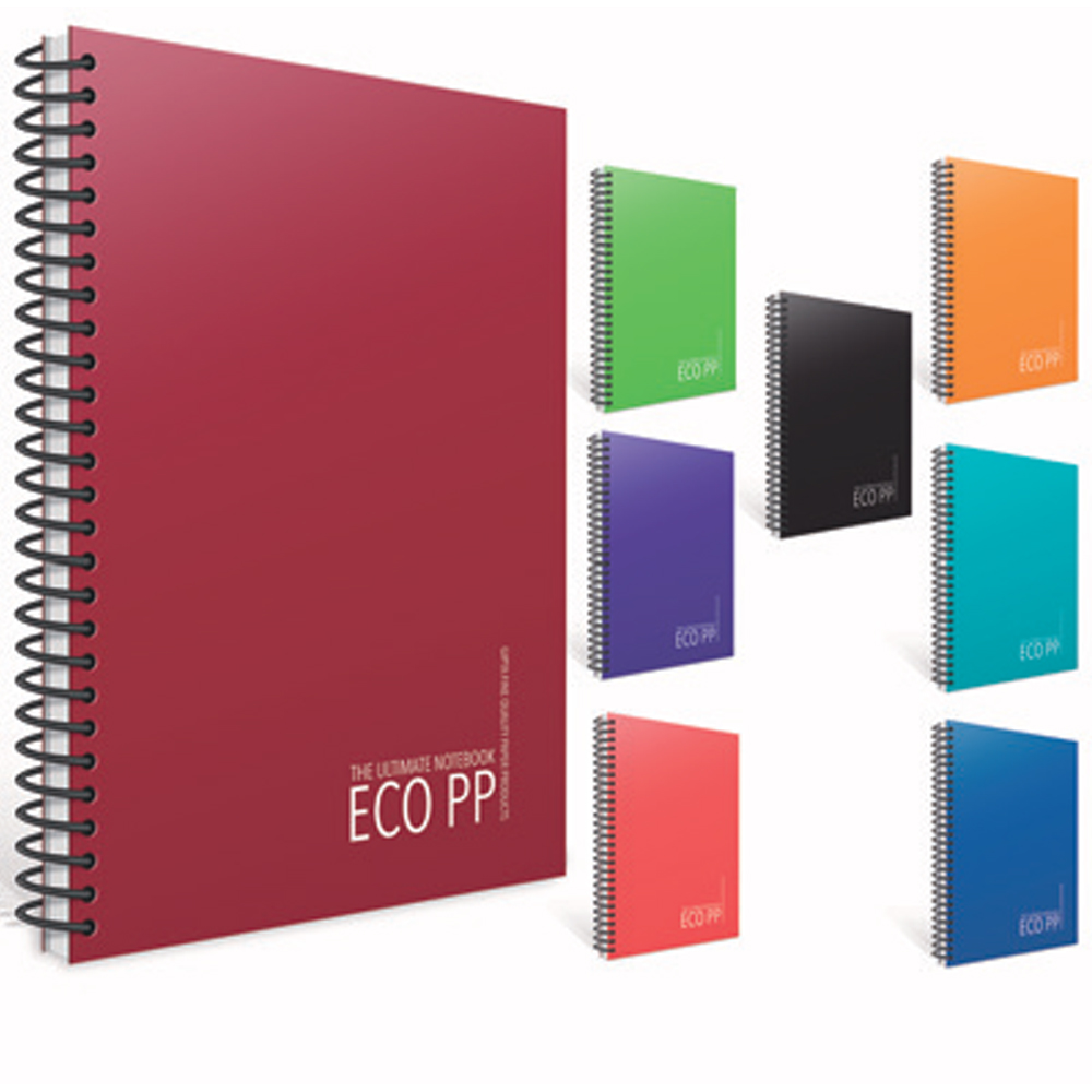 Gıpta Eko Pp Spiralli Plastik Kapak Defter A5 80 YP Çizgili