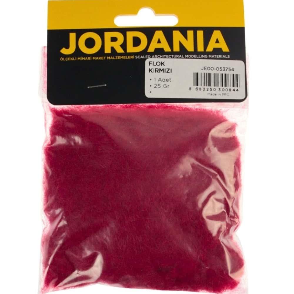 Jordania Flok Kırmızı 25 Gr JE00-053754