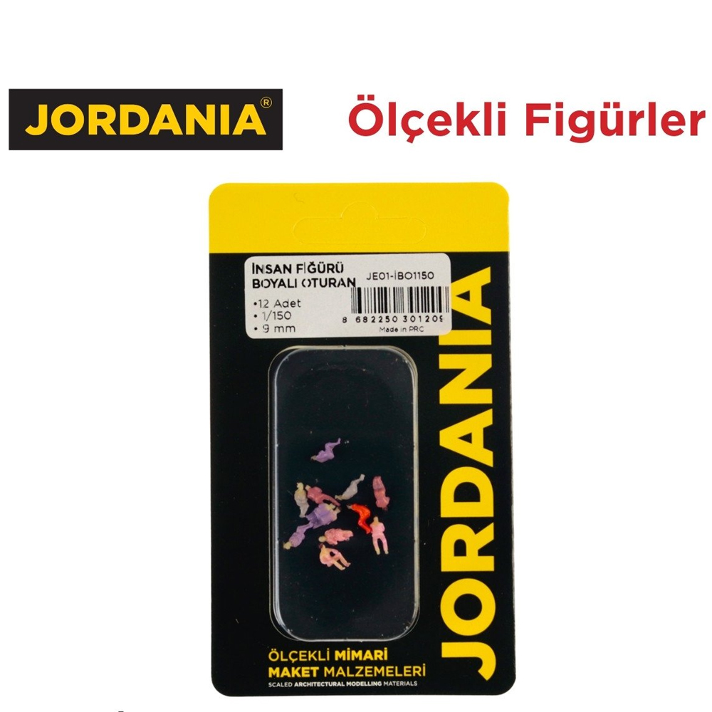Jordania Boyalı İnsan Oturan 1/150 JE01-İBO1150