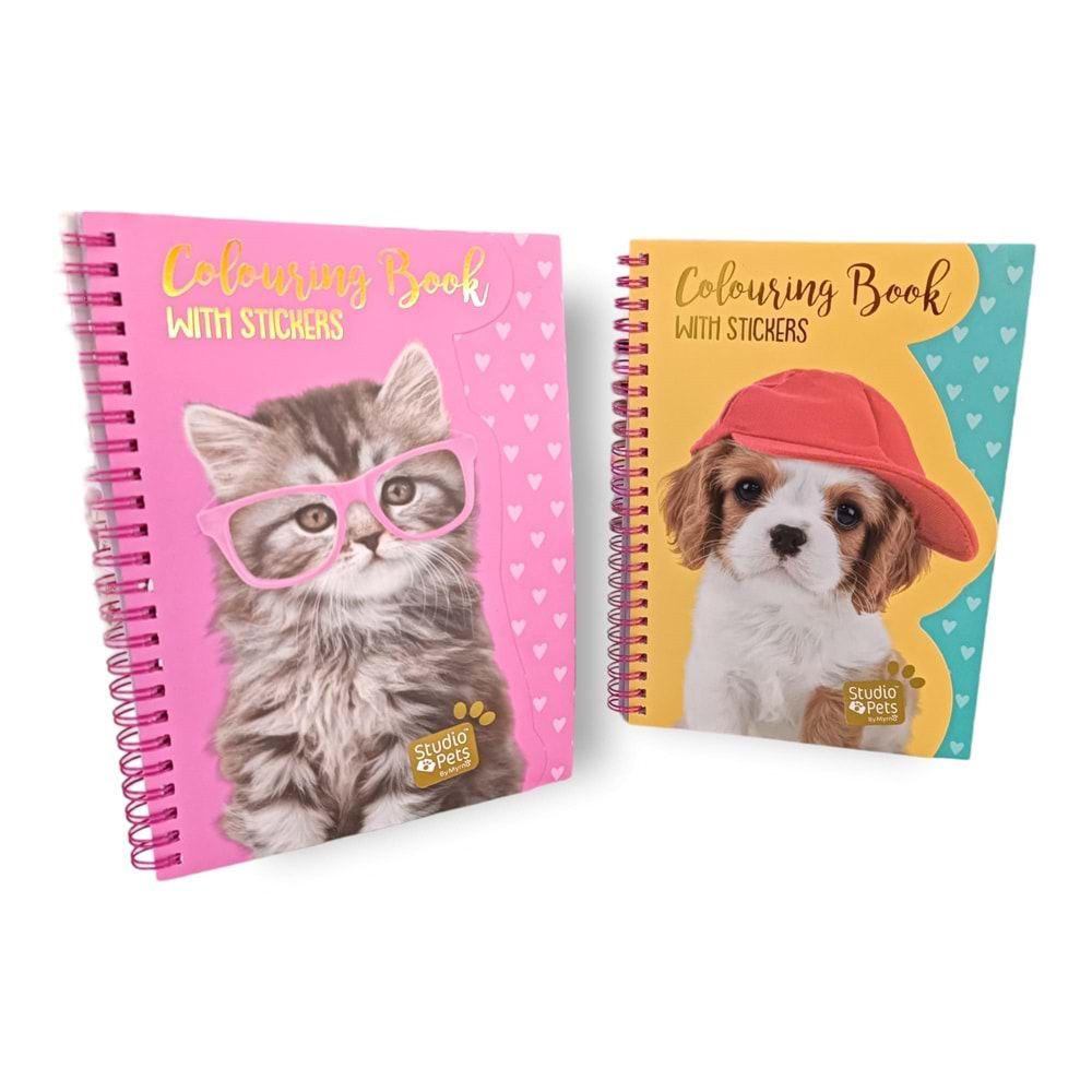 Dolphin Studıo Pets A5 Stıckerlı Defter Pt-7786