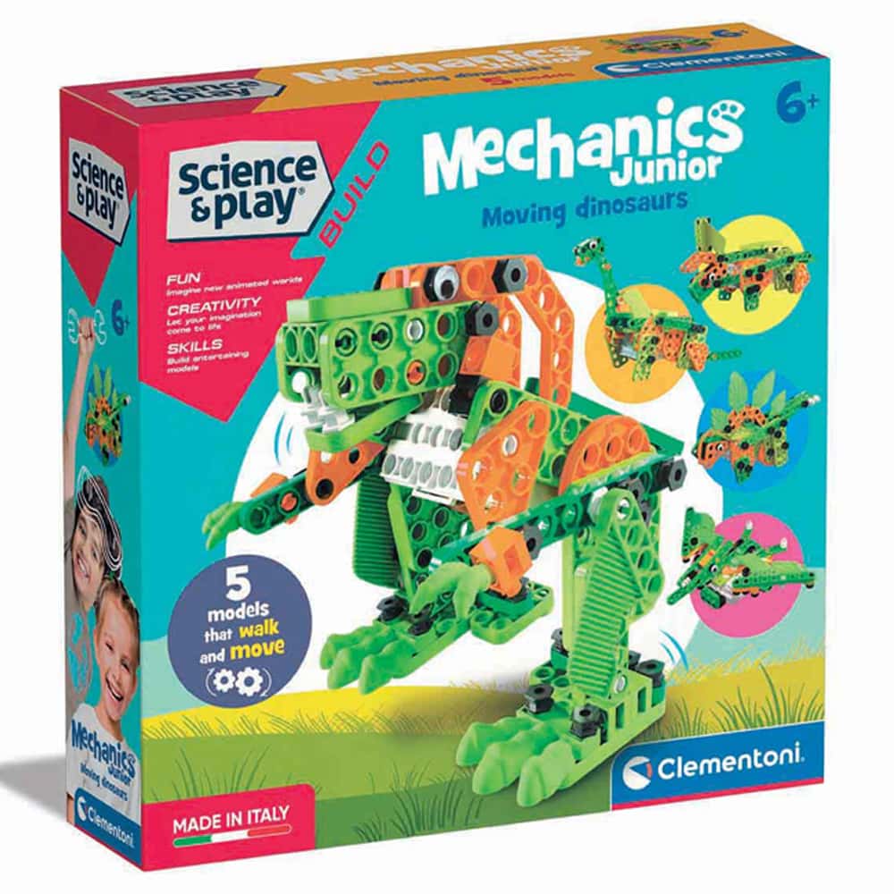 Clementoni Mechanics Junior Hareketli Dinozorlar 75061TR