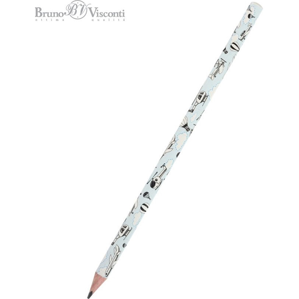 Bruno Visconti Kurşun Kalem Happygraphix Uçaklar