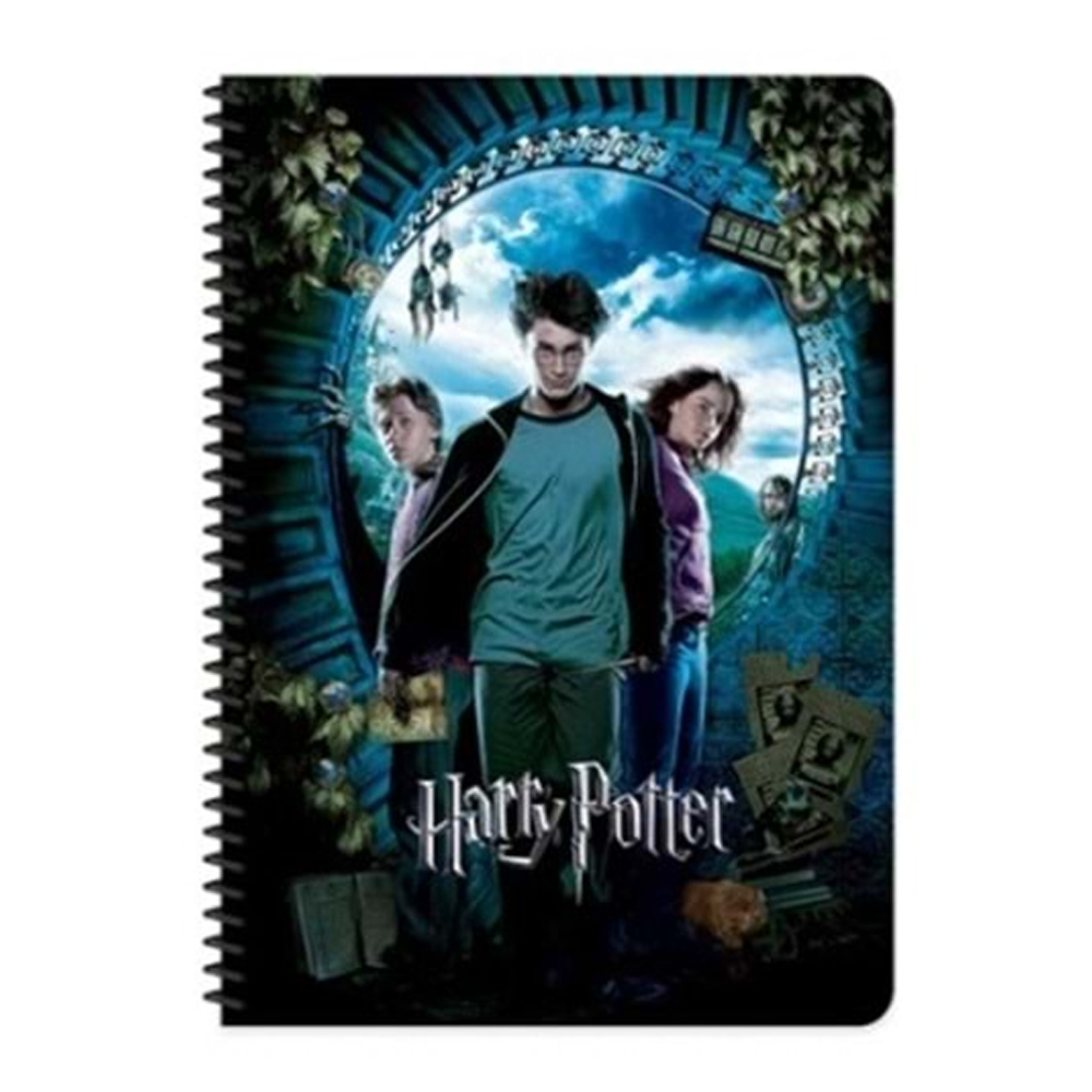 Keskin Color Bloknot Spiralli Harry Potter A6 80 YP Çizgili 140400-07
