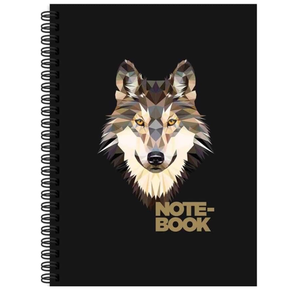 Keskin Color Defter Karton Kapak Spiralli Jungle 16,5x22,5 80 YP Çiz.