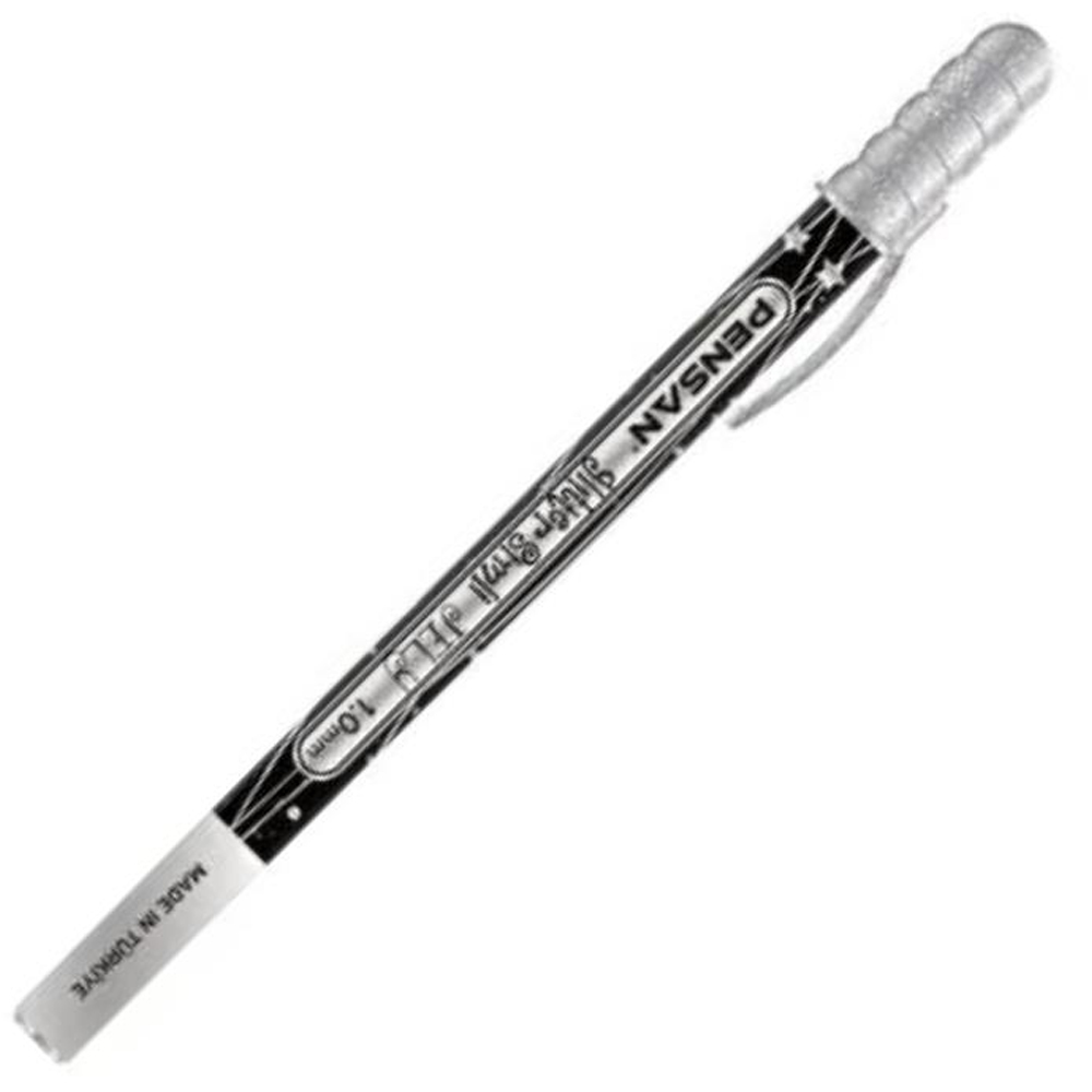 Pensan Jel Kalem Jely 1.0 MM Glıtter Simli Gümüş 2800