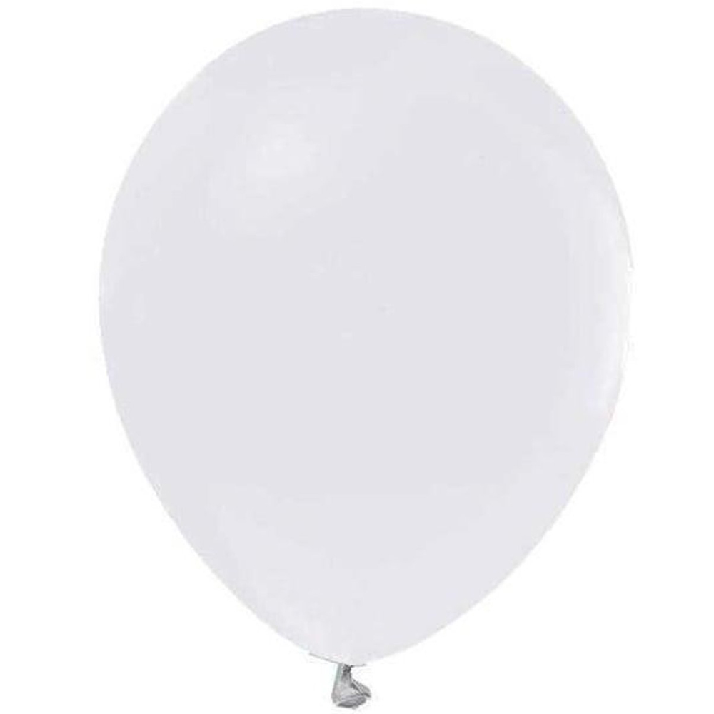 Balonevi Balon 12" Baskı Balonu Beyaz 100 Lü