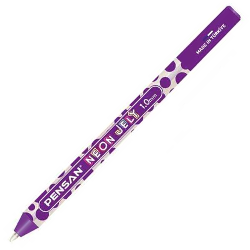 Pensan Jel Kalem Jely 1.0 MM Neon Violet 2801