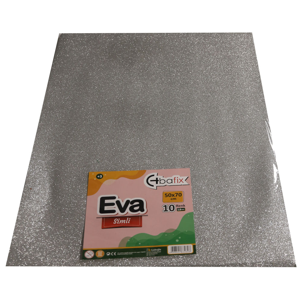 Bafix Eva Simli 50x70 Gümüş