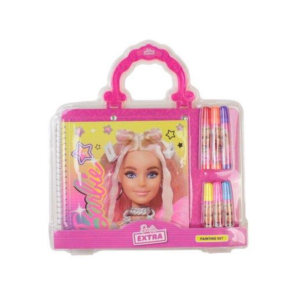 Dolphin Boyama Seti Çantalı Barbie B-0300