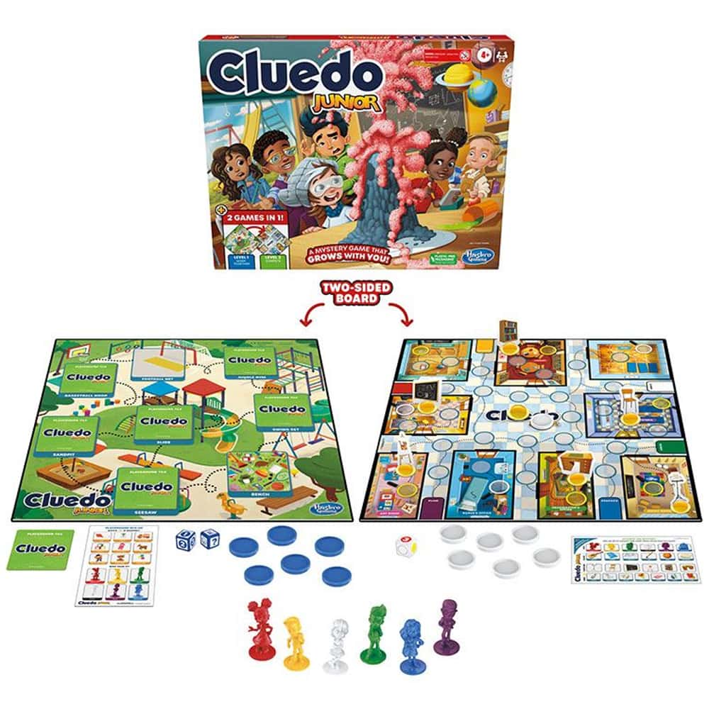 Cluedo Junior Kutu Oyunu F6419