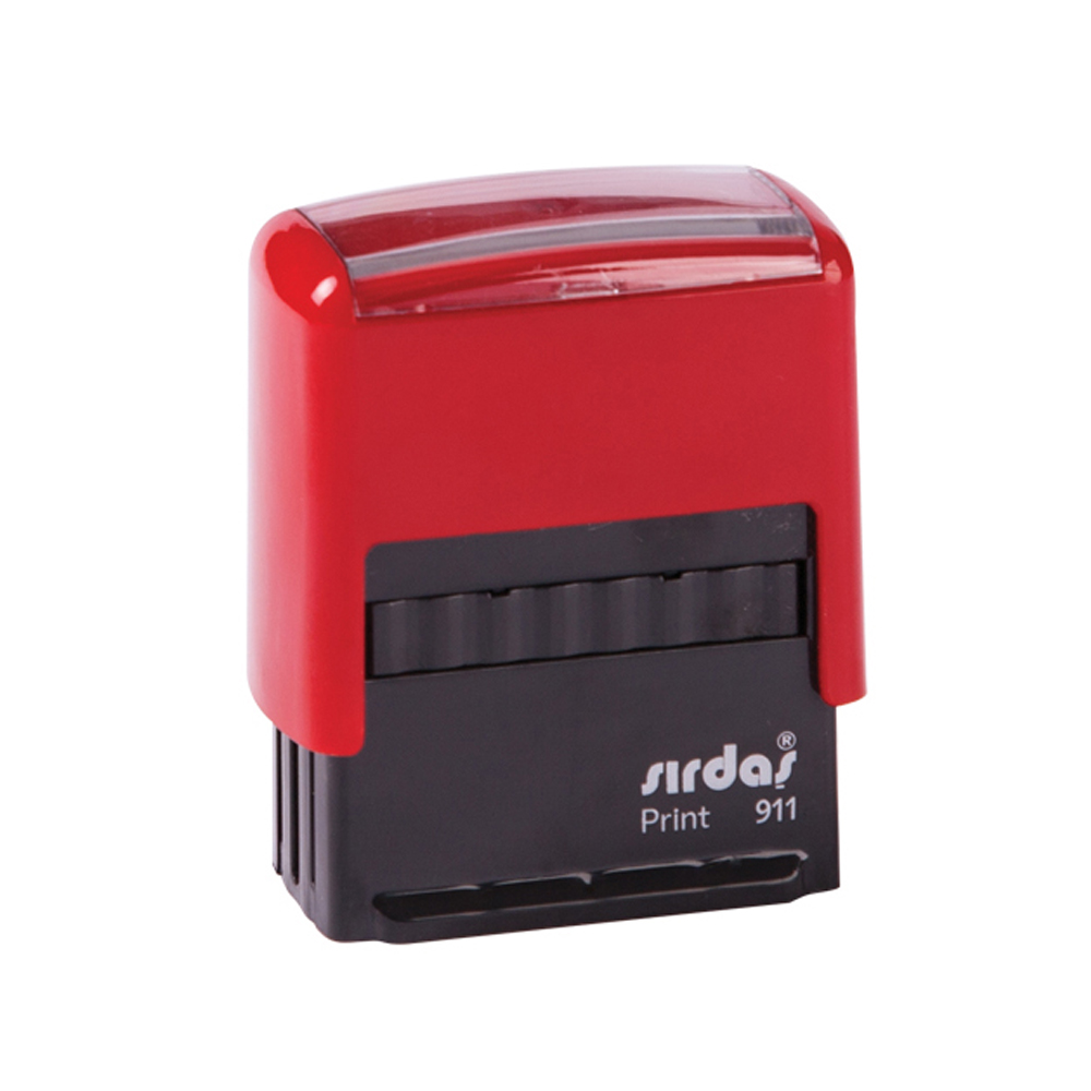 Sırdaş Standart Kaşe Otomatik 15x40 Kırmızı Keçeli 911