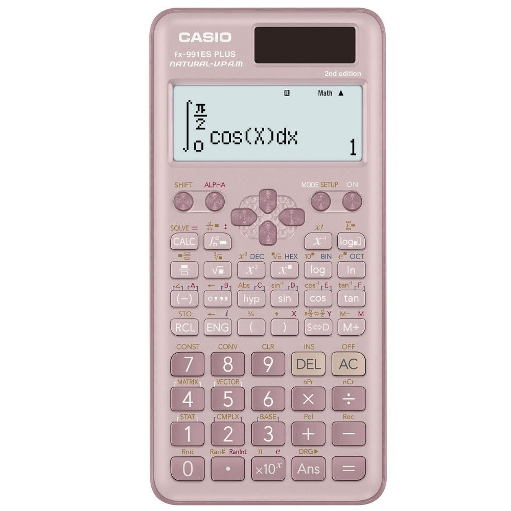 Casio Fonksiyonlu Hesap Makinesi Pembe FX-991ES Plus