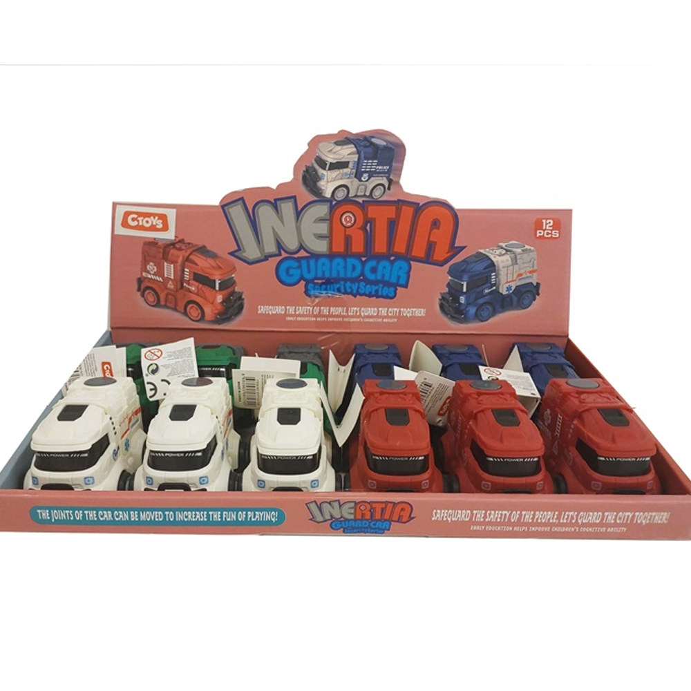 Ctoy Oyuncak Sürtmeli Mini Kamyonlar CTOY-SY713-15B