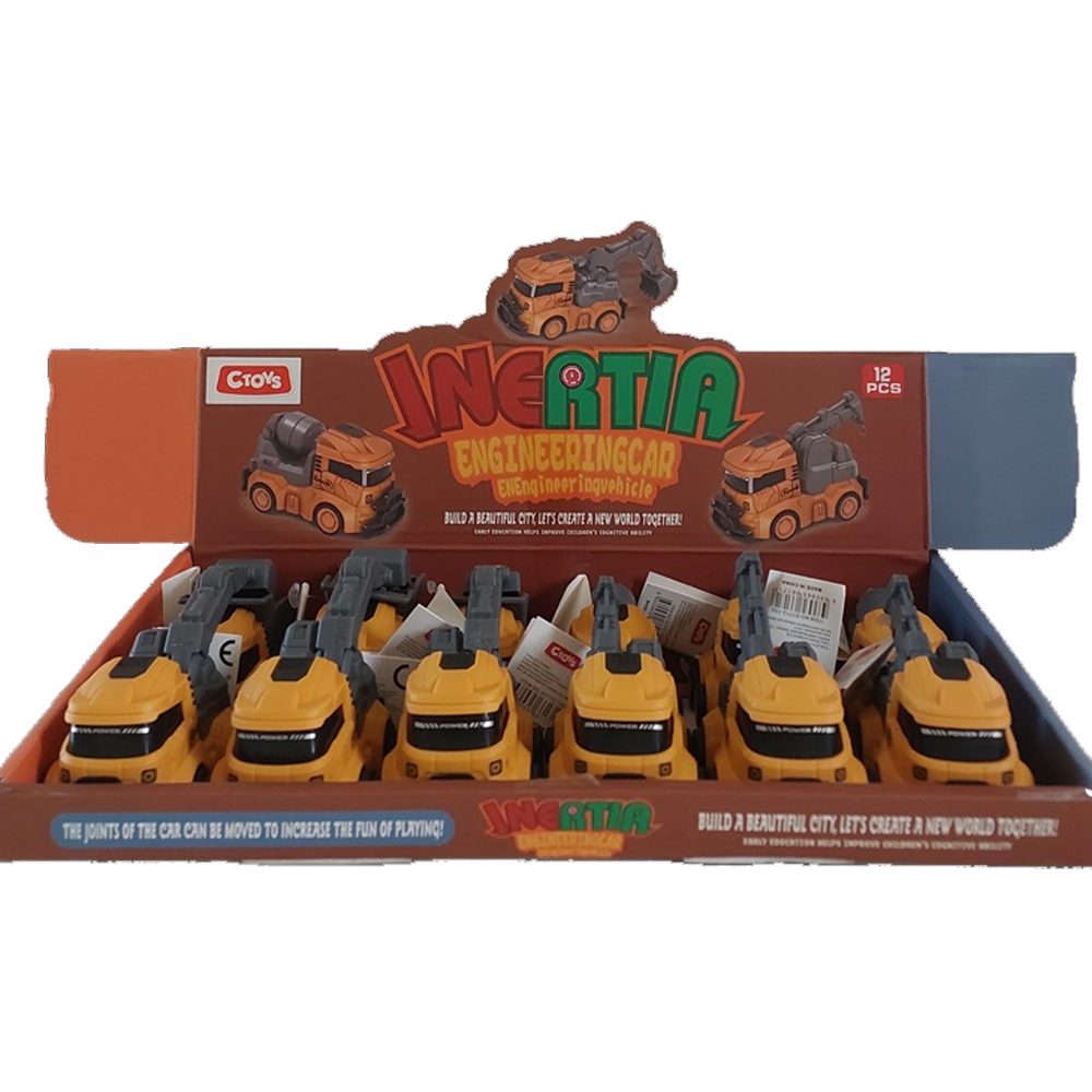 Ctoy Oyuncak Sürtmeli İnşaat Araçları CTOY-SY713-15G