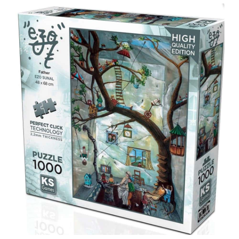 Ks Games Puzzle 1000 Parça Hopeless Reflections