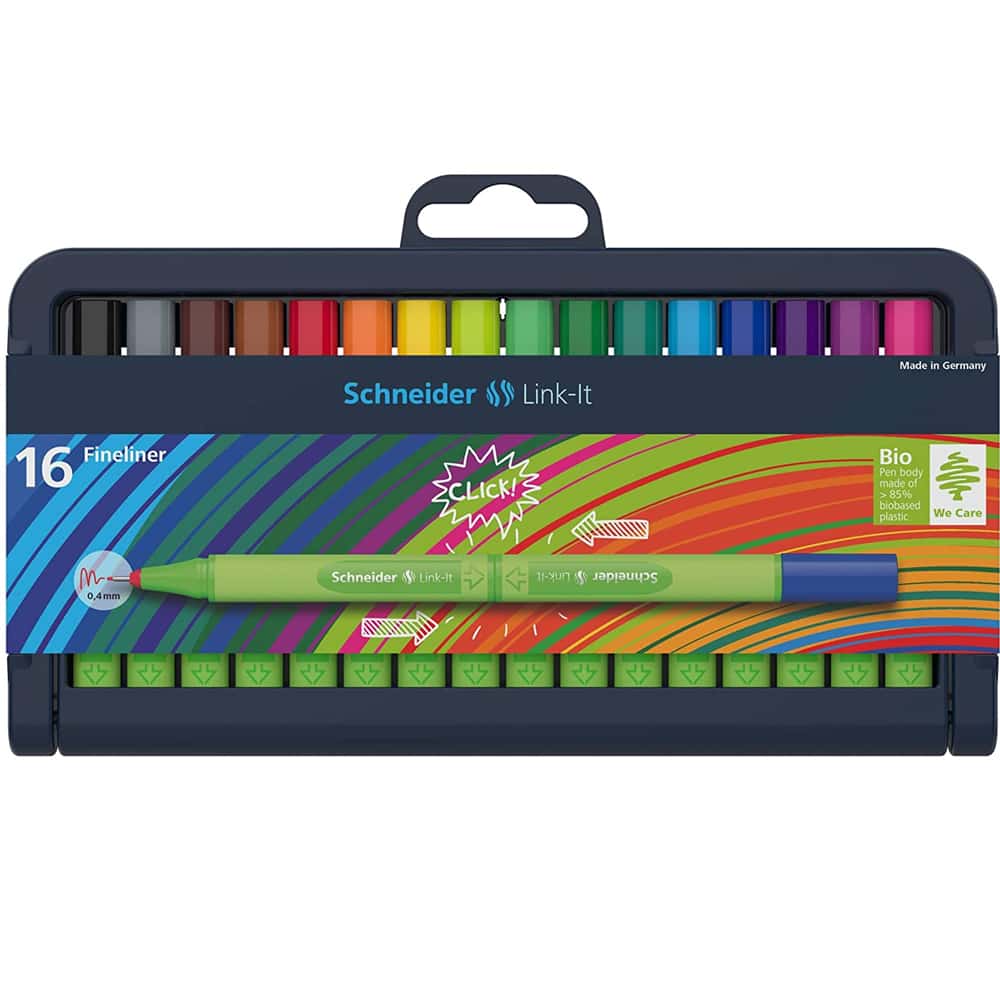 Schneider Fiber Uçlu Kalem Lınk-It 0.4 MM 16 Renk 191292