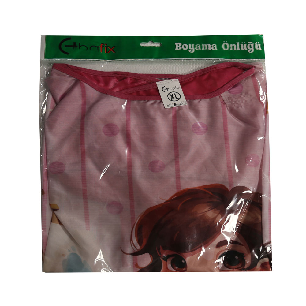 Bafix Boyama Önlüğü Desenli XL