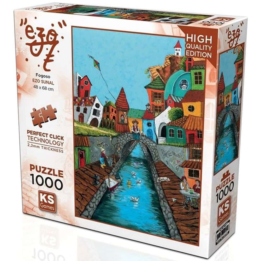 Ks Games Puzzle 1000 Parça Fogoso 20730