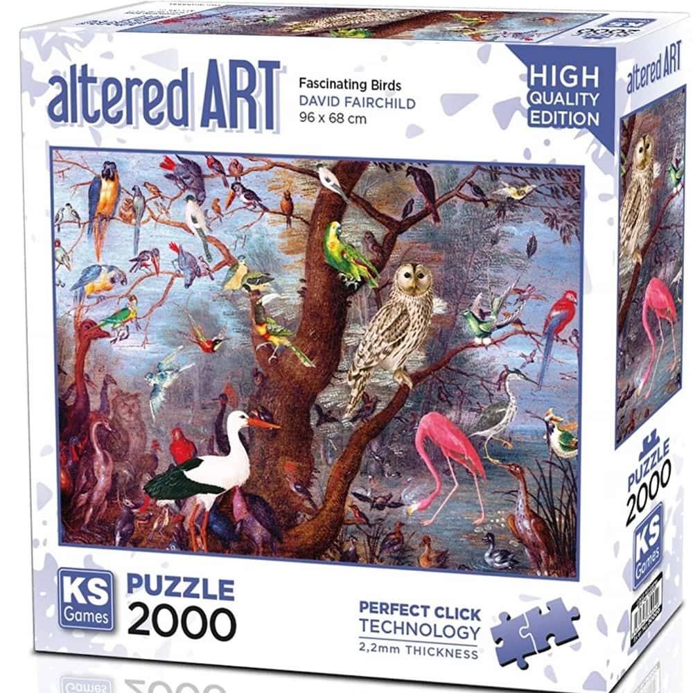 Ks Games Puzzle 2000 Parça Fascinating Birds 22515