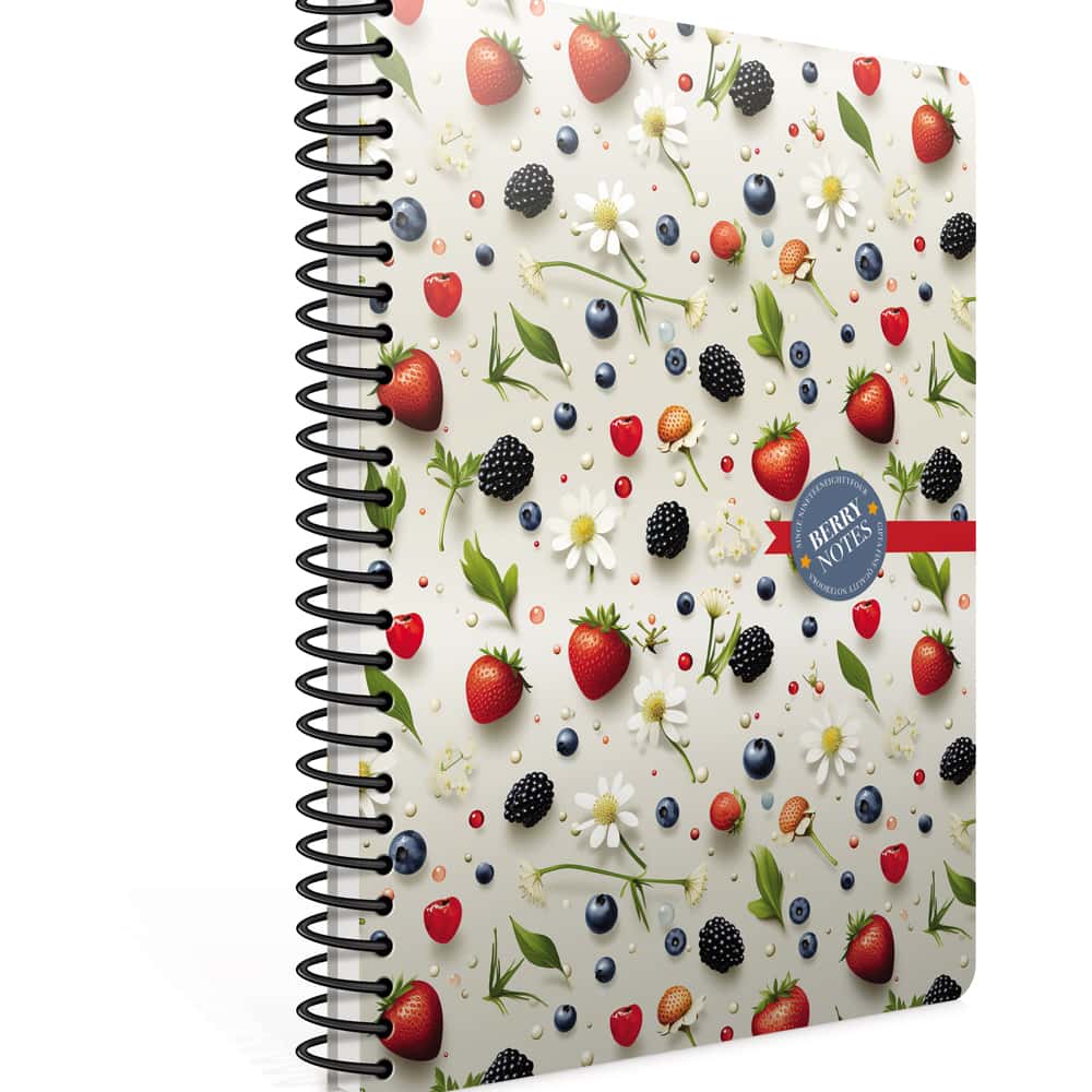 Gıpta Berry Notes Spiralli Sert Kapak Defter 17x24