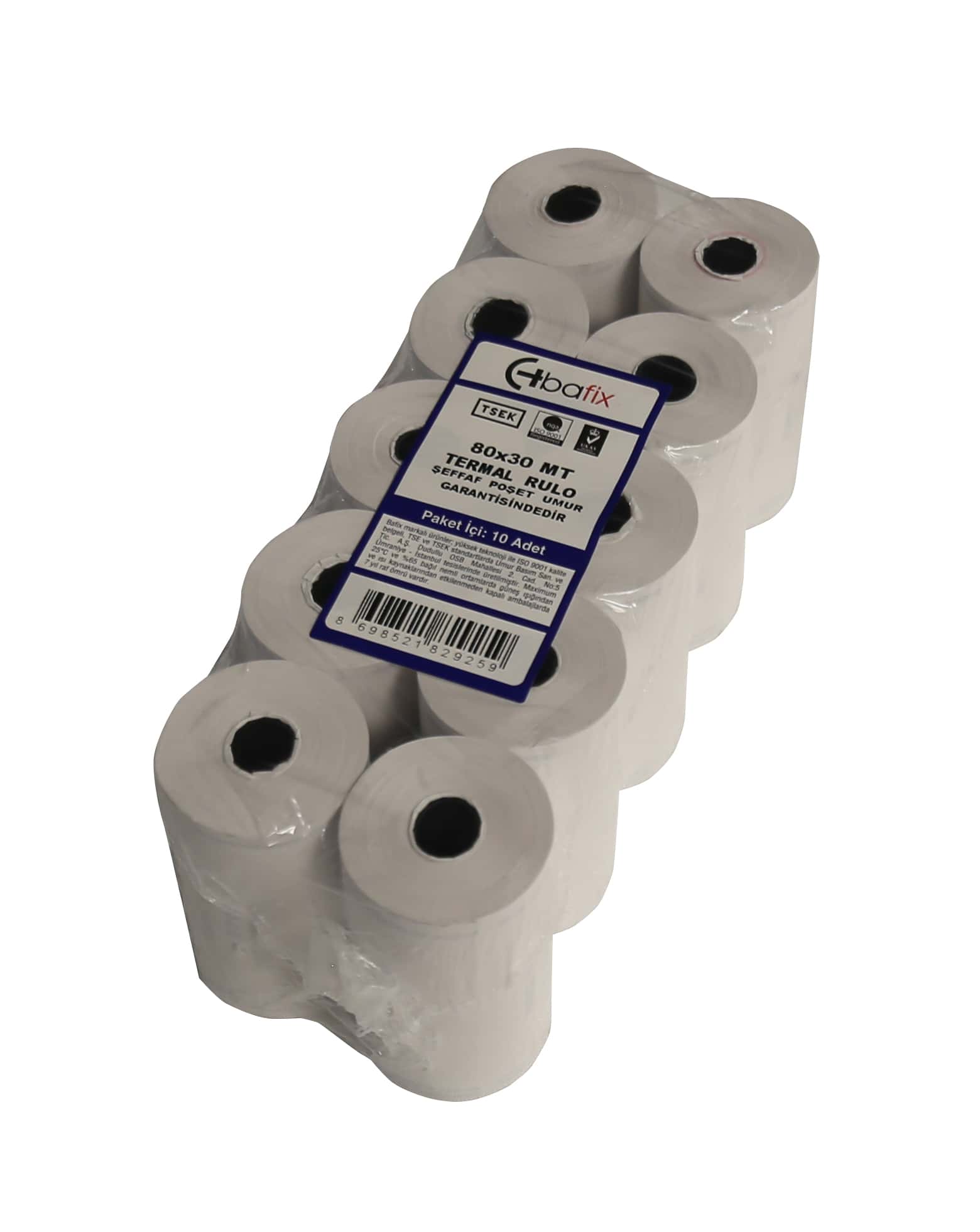 Bafix Yazar Kasa Rulosu Termal 80x30 Mt