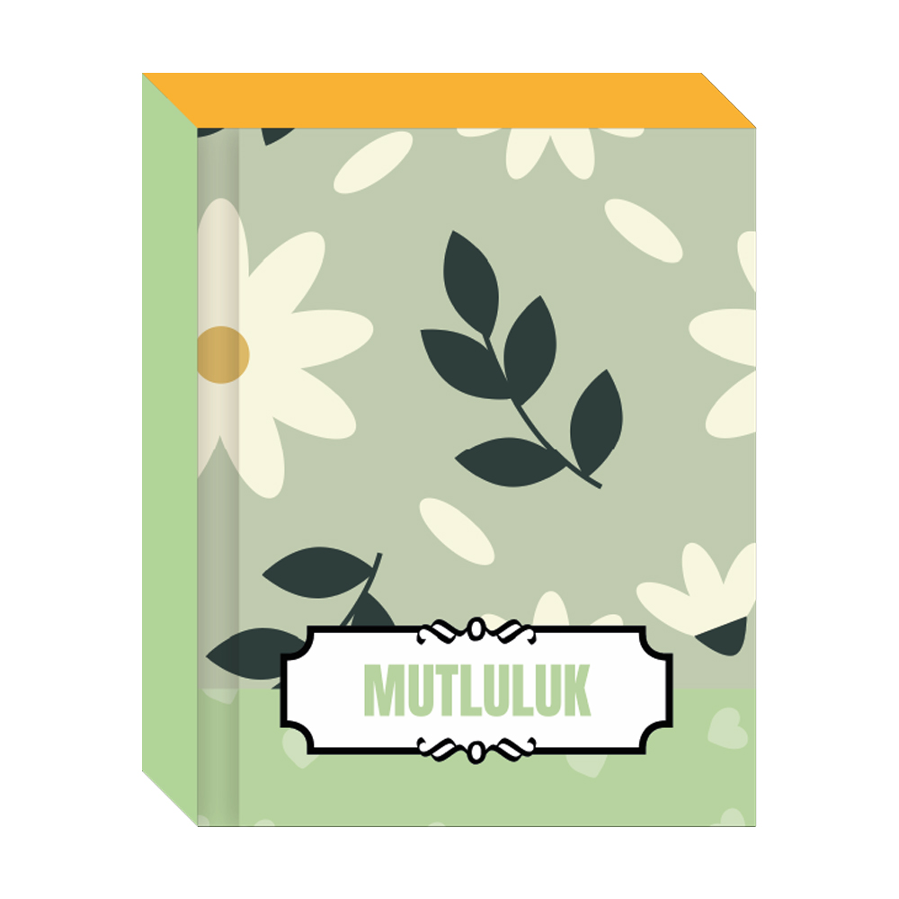 Lilamor Not Defteri Çiçek Mini Havuz 4x5 120 Syf.20 Ass