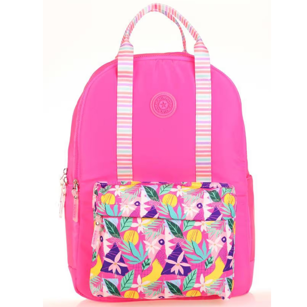 Kaukko Sırt Çantası Double Strıpe Pink K1762