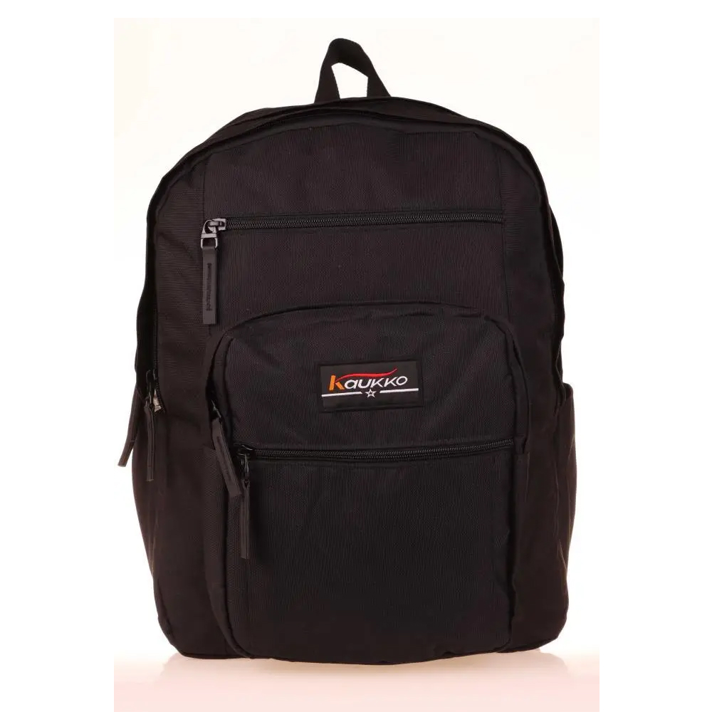 Kaukko Sırt Çantası Full Pocket Siyah K1599