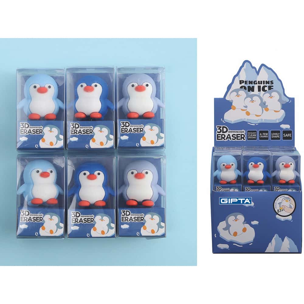 Gıpta Silgi Penguın 3D 24 Lü K2364