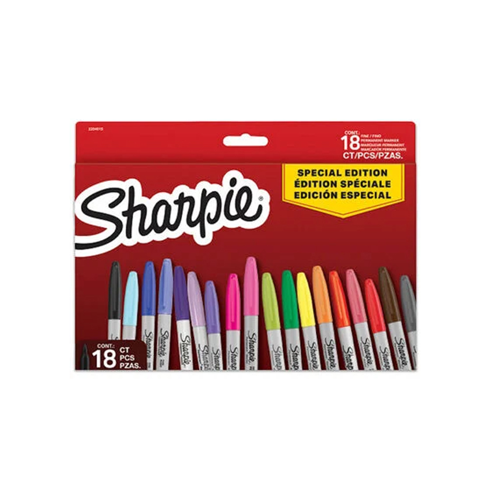 Sharpie Permanent Markör Fine 18 Li