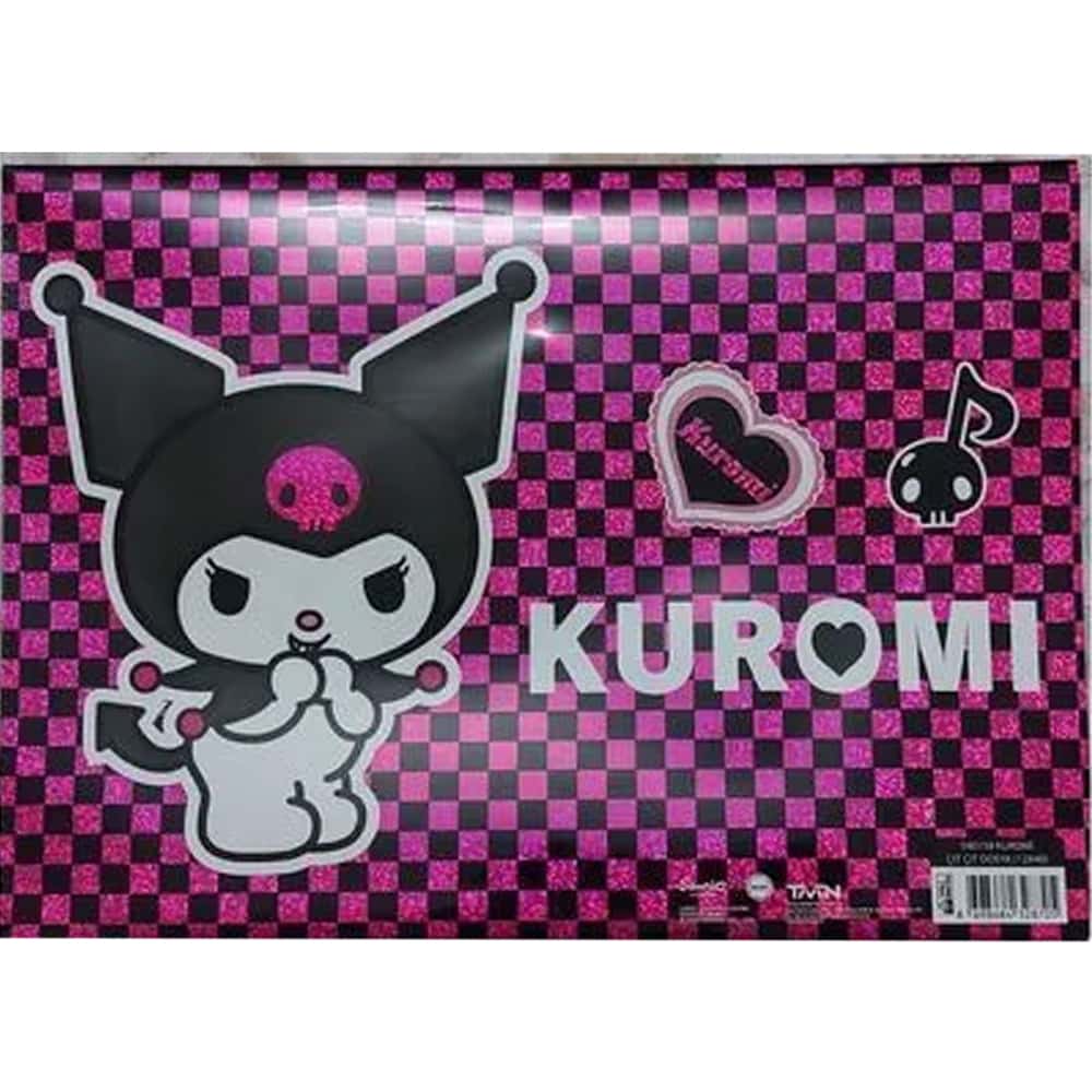 Keskin Color Çıtçıtlı Dosya Plastik Kuromi A4