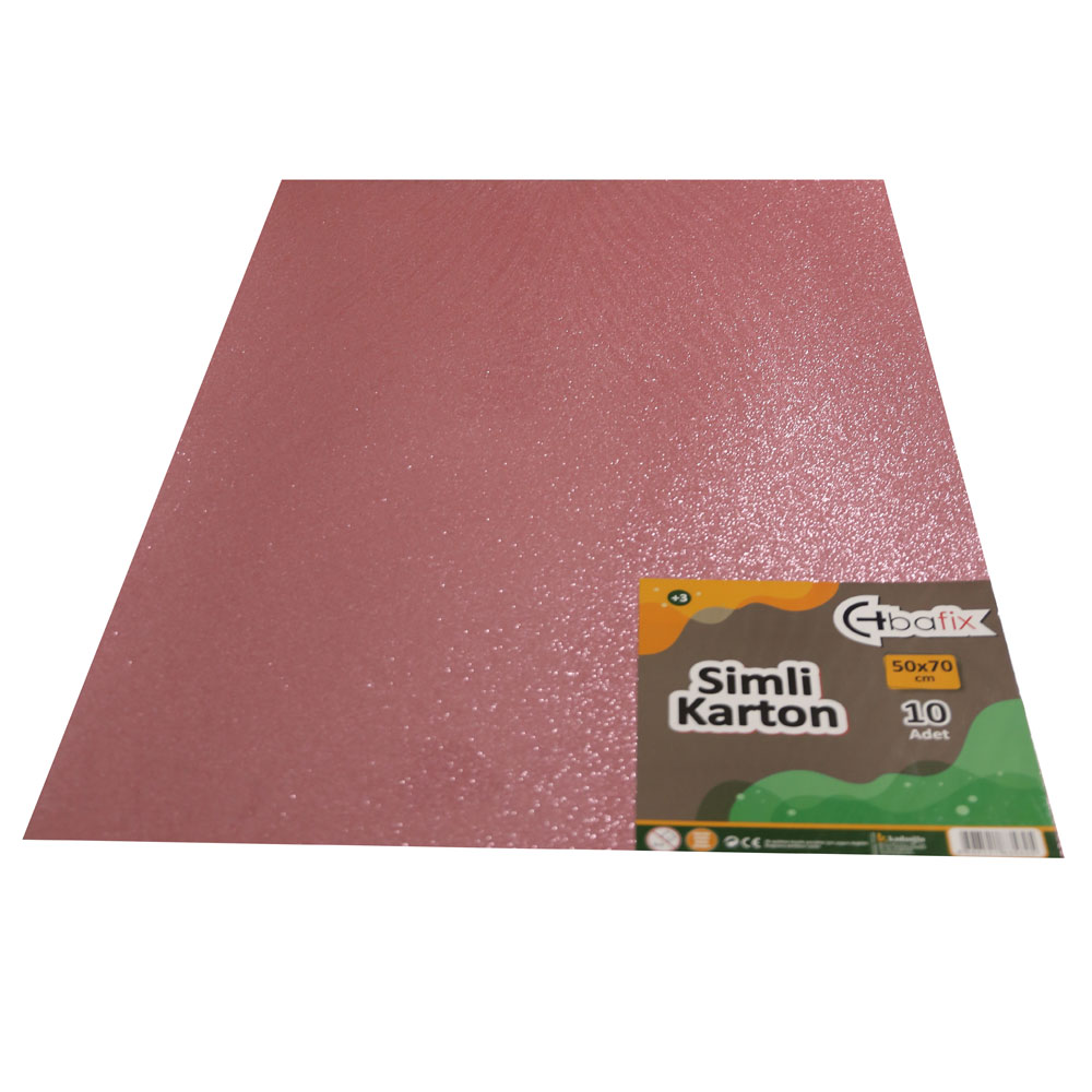 Bafix Simli Karton 50x70 Pembe
